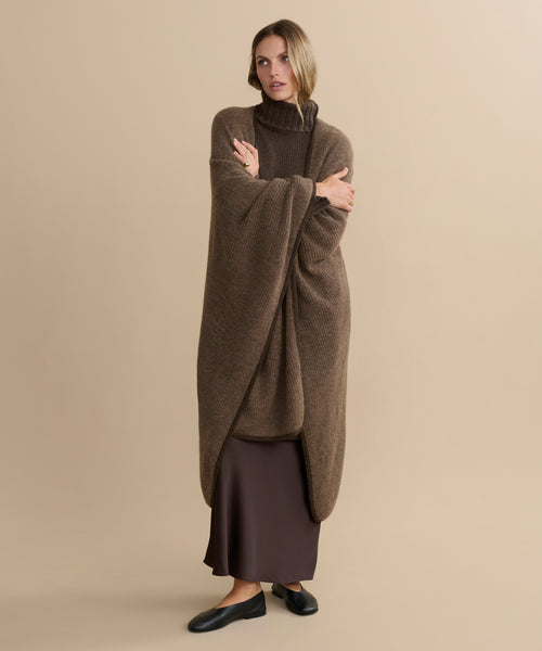 Fisherman Blanket Shawl