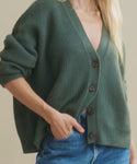Thumbnail for video: Cropped Cashmere Cocoon Cardigan